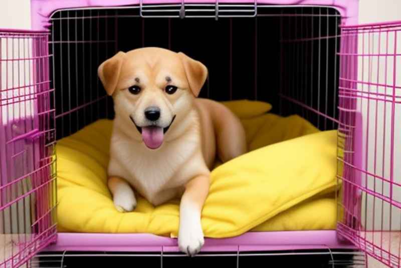 When will a dog urinate in their crate?