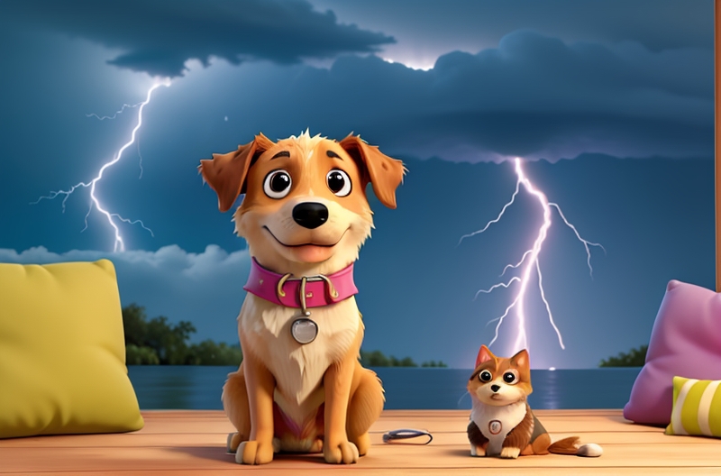 Additional Tips for How to Help Your Dog During a Thunderstorm?