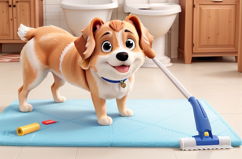 Will Clorox Spray Stop My Dog From Pooping in the House? Mop Pet Mat
